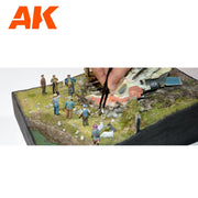 AK Interactive AK8258 Terrains 1/35 Small Railroad Ballast
