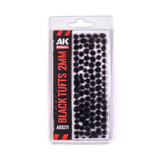 AK Interactive 8271 Black Fantasy Tufts 2mm