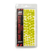 AK Interactive Dioramas Lime-Yellow Tufts 4.5mm