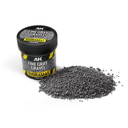 AK Interactive Dioramas Fine Gray Gravel 1-3 mm 100ml