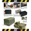 AK Interactive Black Aluminium Sheet 150um 200X250mm