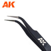 AK Interactive 9007 Precise Curved Tweezers