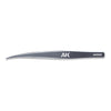 AK Interactive 9162 HG Angled Tweezers 02 Flat-End