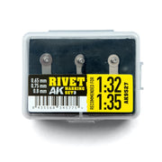 AK Interactive 9527 Rivet Marking Set 3 1/35 / 1/32