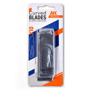 AK Interactive Curved Blades for Scalpel Handle AK9545 (10 Units)