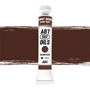 AK Interactive ABT 502 Burnt Sienna / Dark Rust 20ml Oil Paint