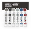 AK Interactive ABT 502 Naval & Grey Effects Oil Paint Set