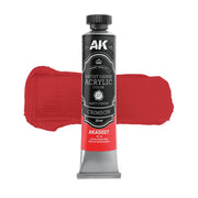 AK Interactive Artist Dense Acrylic Crimson