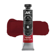 AK Interactive Artist Dense Acrylic Burgundy Wine Red