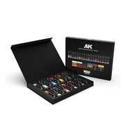 AK Interactive Artist Dense Acrylic Deluxe Edition Box Full Range