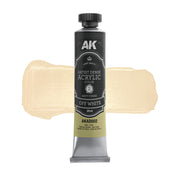 AK Interactive Artist Dense Acrylic Black & White Color Set