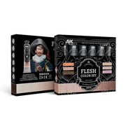 AK Interactive Artist Dense Acrylic Flesh Color Set