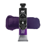 AK Interactive Artist Dense Acrylic Red Color Set