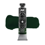 AK Interactive Artist Dense Acrylic Green Color Set