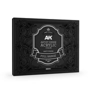 AK Interactive Artist Dense Acrylic Deluxe Edition Box 18 New Colors Expansion