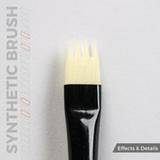 AK Interactive AKB011 Comb Synthetic Paint Brush