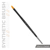 AK Interactive AKB014 Filbert 2 Synthetic Paint Brush