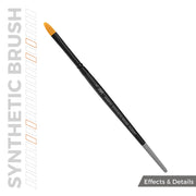 AK Interactive AKB014 Filbert 2 Synthetic Paint Brush