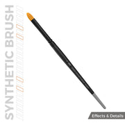 AK Interactive AKB015 Filbert 4 Synthetic Paint Brush