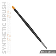 AK Interactive AKB016 Filbert 6 Synthetic Paint Brush