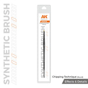 AK Interactive Synthetic Brush Chipping Technique (Round)