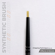 AK Interactive Synthetic Brush Chipping Technique (Round)