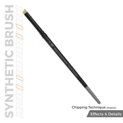 AK Interactive Synthetic Brush Chipping Technique (Angular)