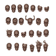 AK Interactive BIT0009 Basing Bits Skulls 72