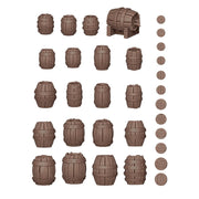 AK Interactive BIT0011 Basing Bits Wood Barrels 32