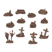 AK Interactive BIT0014 Basing Bits Bones Remains 12