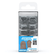 AK Interactive BIT0021 Basing Bits Tumbstones 14