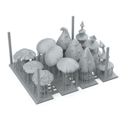 AK Interactive BIT0022 Basing Bits Gigant Musrooms 12