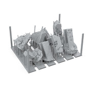 AK Interactive Basing Bits Concrete Ruins