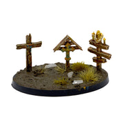AK Interactive Basing Bits Wood Crosses