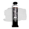 AK Interactive AKG01 Acrylic Weathering Gouache Snow White Paint 20ml