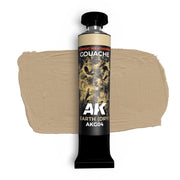 AK Interactive AKG04 Acrylic Weathering Gouache Dry Earth Paint 20ml