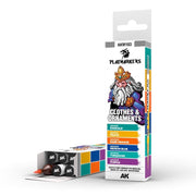 AK Interactive Playmarkers Set Clothes & Ornaments (6 Colours)