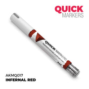AK Interactive MQ017 Quick Marker Infernal Red