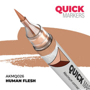 AK Interactive MQ103 Quick Marker Set Humans 5 Colour Set