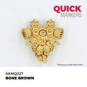 AK Interactive MQ110 Quick Marker Set Skeletons 5 Colour Set