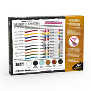 AK Interactive MQ111 Quick Marker Set Starter Combo Quick Markers + 3Gen Set
