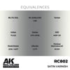 AK Interactive RC802 Real Colors Satin Varnish 17ml Lacquer Paint