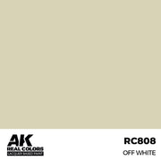 AK Interactive RC808 Real Colors Off White 17ml Lacquer Paint