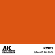 AK Interactive RC812 Real Colors Orange RAL 2004 17ml Lacquer Paint