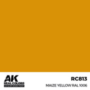 AK Interactive RC813 Real Colors Maize Yellow RAL 1006 17ml Lacquer Paint