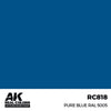 AK Interactive RC818 Real Colors Pure Blue RAL 5005 17ml Lacquer Paint
