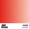 AK Interactive RC821 Real Colors Clear Red 17ml Lacquer Paint