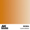 AK Interactive RC824 Real Colors Clear Orange 17ml Lacquer Paint
