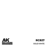 AK Interactive RC827 Real Colors Solid White 17ml Lacquer Paint