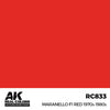 AK Interactive RC833 Real Colors Maranello F1 Red 1970s-1980s 17ml Lacquer Paint